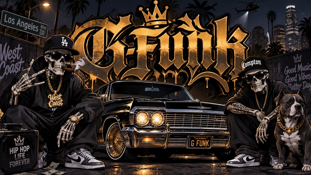 Golden Era 90s G-Funk 📼 Best West Coast Hip Hop Mix | Snoop Dogg