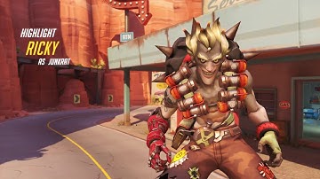 Overwatch - Junkrat Triple Kill!
