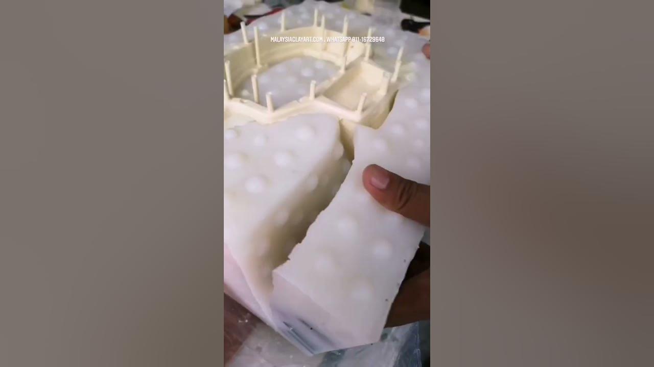 AB Liquid Food Grade Mold Making Silicone (1kg) - Malaysia Clay Art