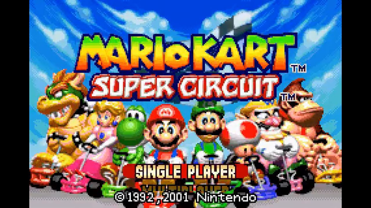 Mario Kart: Super Circuit Game Boy Advance - Prix - Photo - Présentation