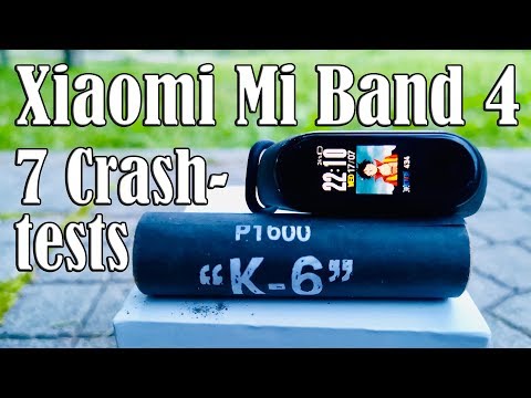 7 краш-тестов Xiaomi Mi Band 4 II  Как определить подделку !