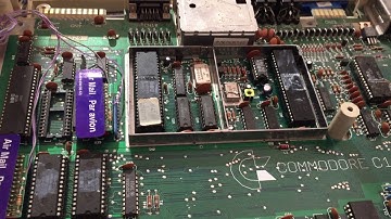 Commodore - Episode 204 - C128 Video Chip Swap Results! - David Bradley - c-128 128 c64