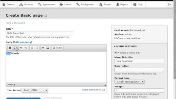 Drupal 8 Content Editing