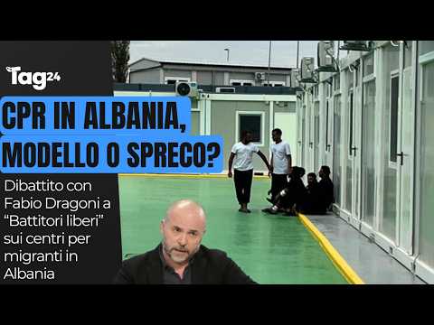 Cpr per migranti in Albania, modello o spreco? Dibattito con Fabio Dragoni