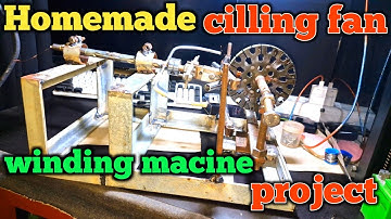 How to make ceiling fan coil winding machine | Home made winding machine ( Part # 1)