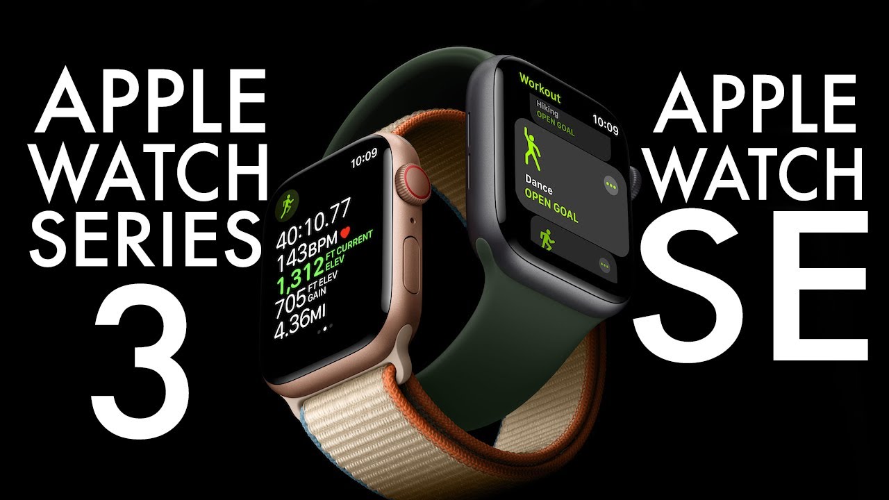 Apple Watch SE Vs Apple Watch Series 3 Quick Comparison! YouTube