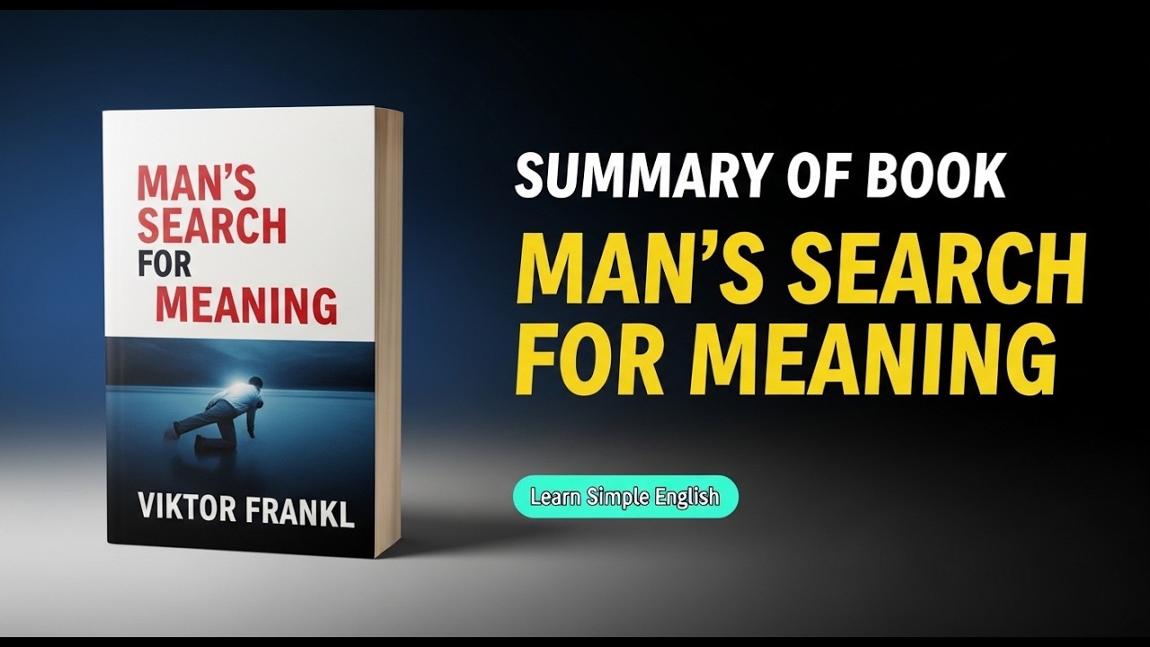 Learn English Through Story | Man’s Search for Meaning by Viktor Frankl (Powerful Summary)
