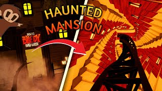 Making a GIANT Haunted MANSION for Benji's Bloody Build Battle | Theme Park Tycoon 2