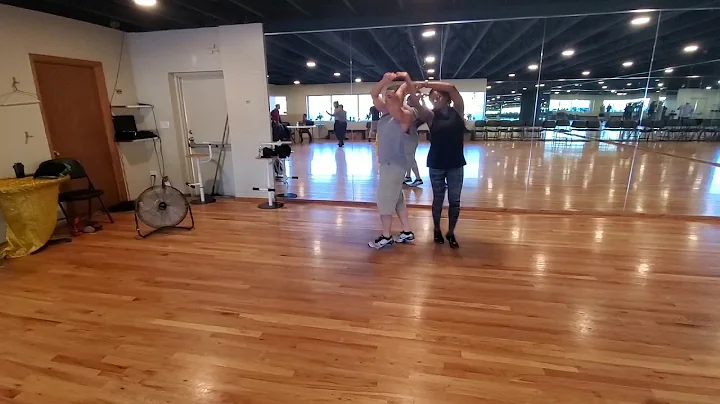 Practicing some turns with Sheree Watson: Kansas C...