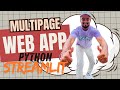 Create Multi Page Web App in Python using Streamlit | Streamlit Episode 6