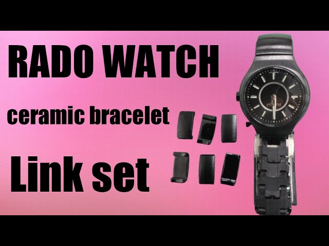 Rado Xeramo High Tech Black Dial Black Ceramic Bracelet Quartz 37mm 16