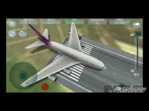 Видео: Лучший  симулятор самолёта на андроид Take Off The Flight Simulator