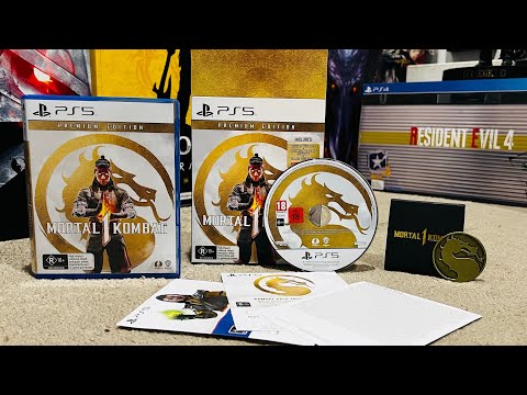 Mortal Kombat 1 Premium Edition Unboxing