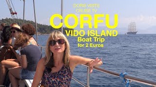 Corfu, Vido Island boat trip and Serbian War Memorial