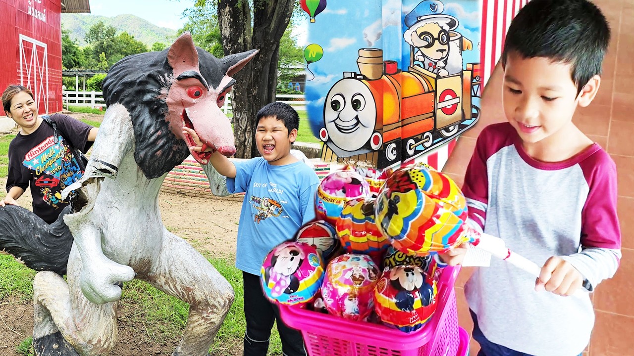 ตอนเด็ก VS ตอนโต เที่ยวราชบุรี นิวแลนด์ สวนผึ้ง