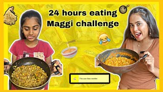 Eating Maggi For 24 Hours Challenge Maggi Lovers Sonys Diary
