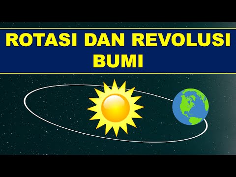 Video: Periode revolusi bumi pada porosnya sama dengan?