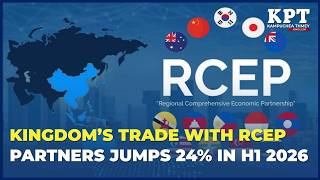 Cambodia’s Trade With RCEP Partners Jumps 24% in H1 2026