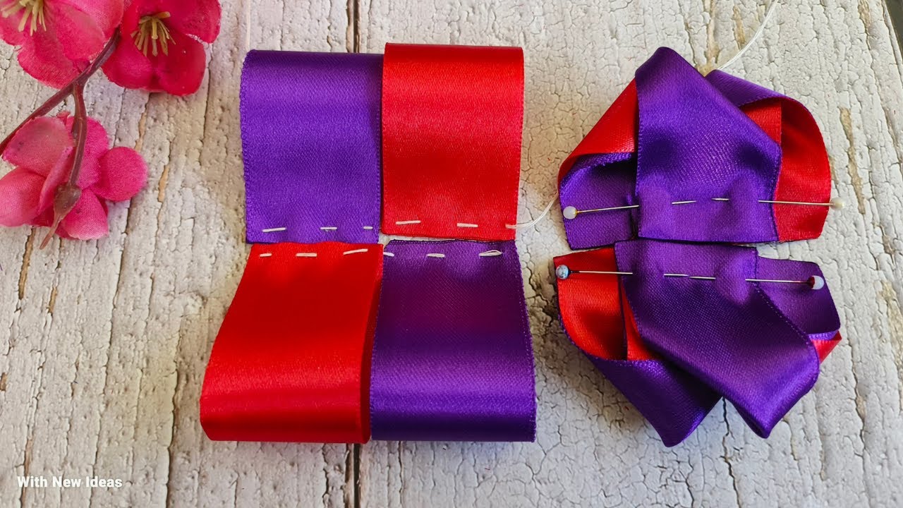 Wow Ribbon WOW💕💕💕Amazing Ribbon Art - YouTube