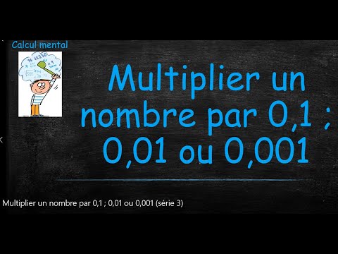 Multiplier un nombre
