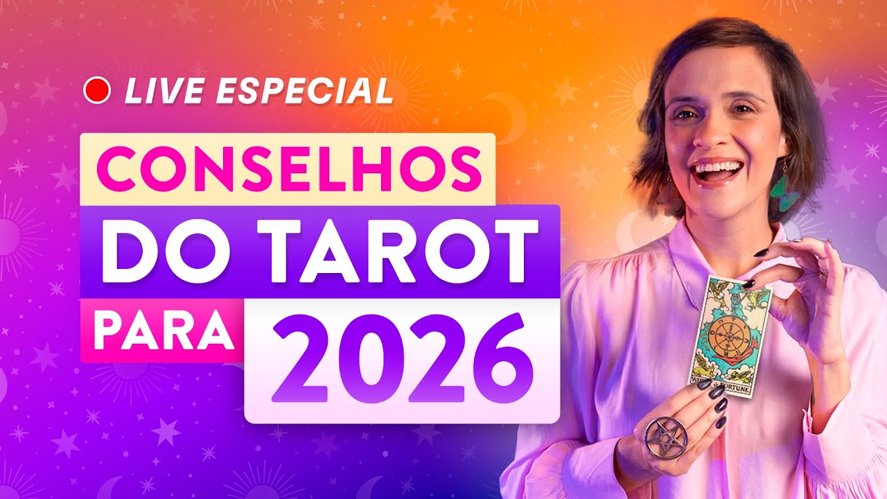 [LIVE] Conselhos e Energias do TAROT para 2026 🃏 - YouTube