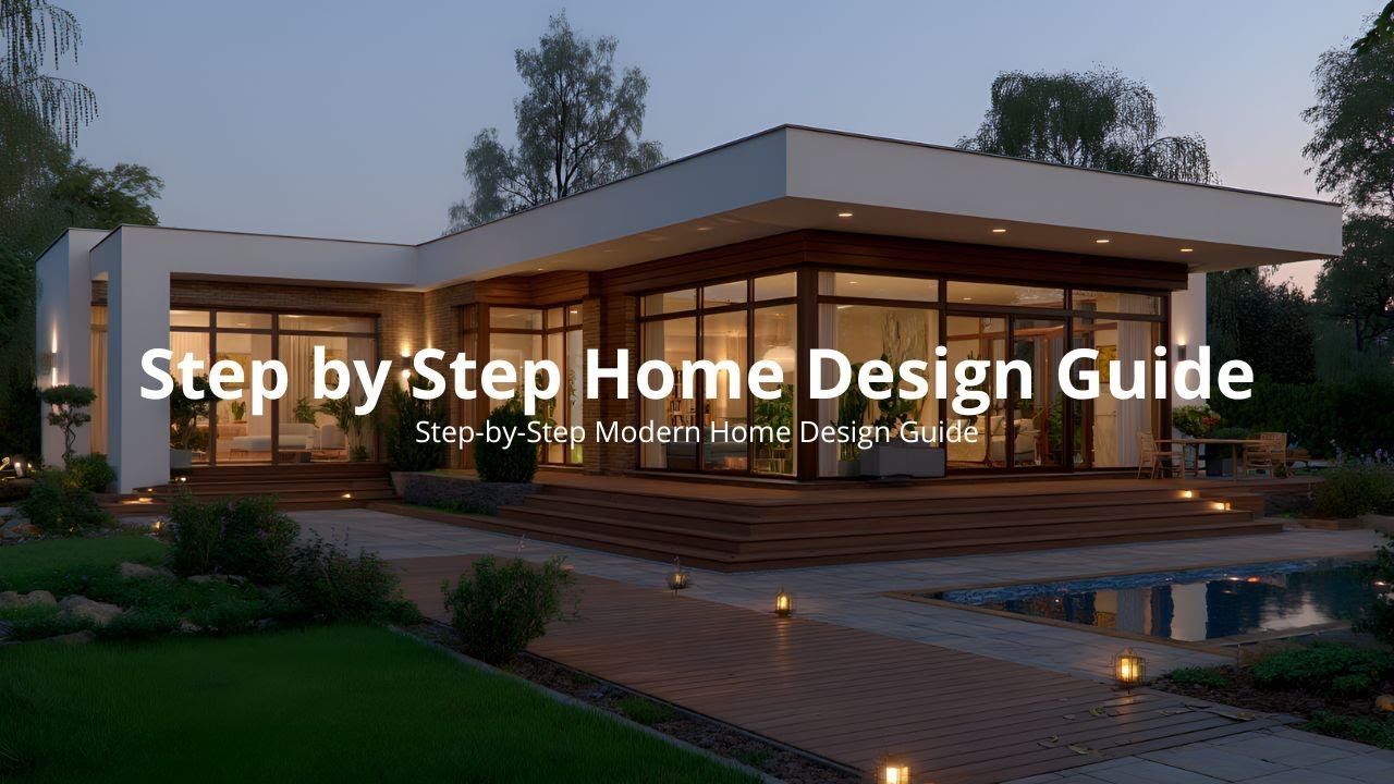 Step-by-Step Modern Home Design Guide - YouTube