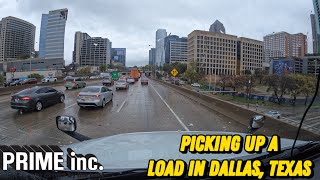 Picking Up A Load In Dallas, Texas | Prime INC.