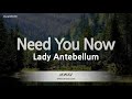 Lady Antebellum-Need You Now (Karaoke Version)