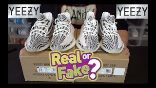 yeezy boost 350 v2 zebra real