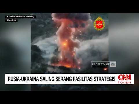 Rusia Ukraina Saling Serang, Fasilitas Strategis Jadi Sasaran