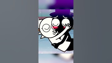 Wenda and Black kissing? 🫢#sprunki #incredibox #sprunkianimation