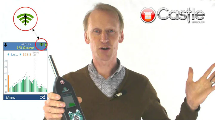 Simon Announcing the NEW Castle dBAir WiFi Sound Meter