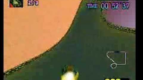 F-Zero X Custom Track: Sand Box - 180 Degree Dips