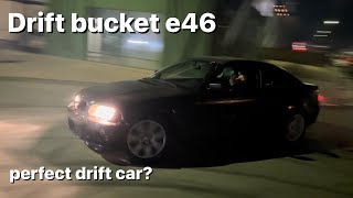 BUYING MY FIRST DRIFT CAR 🛞 💨 WELDED DIFF E46 W/ HYDRO E BRAKE donuts 🍩 & Tandems