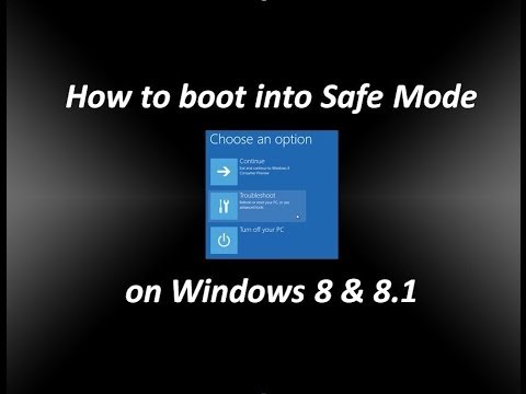 How to Boot into Safe Mode on Windows 8 \u0026 8.1