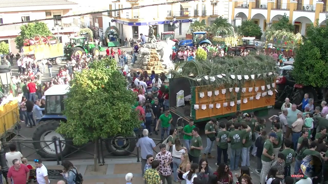 FERIA SAN MIGUEL 2025 CABEZA DEL BUEY REUNIÓN DE CARROZAS EN LA FUENTE