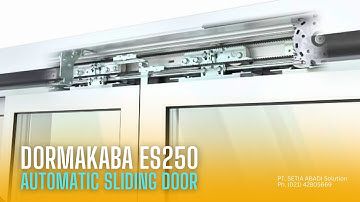 DormaKaba ES250 | Automatic sliding Door