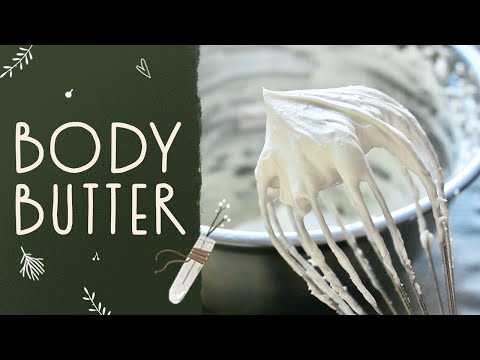 BODY BUTTER. Взбитое, воздушное масло для лица и тела.