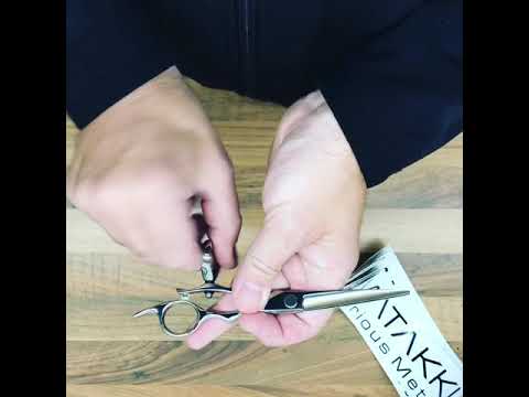 Swivel Thumb Hair Cutting Scissors (Matakki Shears)