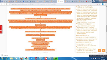 Vitu v3 Firmware Flash File 1000% Tested By Tamimtelecom