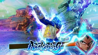 SAIYAN LIMIT BREAK! NEW Super Saiyan Blue Vegeta TRANSFORMATION! Jump Force Gameplay (Open beta)