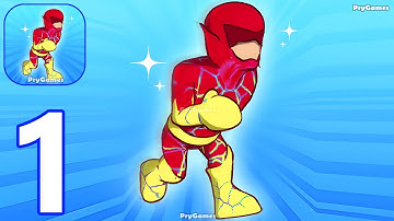 Shape Switch: Hero Master - Gameplay Walkthrough Part 1 Hero Runner Shapeshifter Transform Race