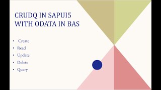 CRUDQ Operations in SAPUI5 with oData in BAS | Step by Step Guide | 100% Practical | Edu Oceans