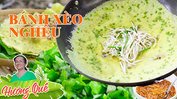 Độc Lạ Bánh Xèo Nghêu Củ Hủ Dừa Miền Tây| Món Ngon Dễ Làm
