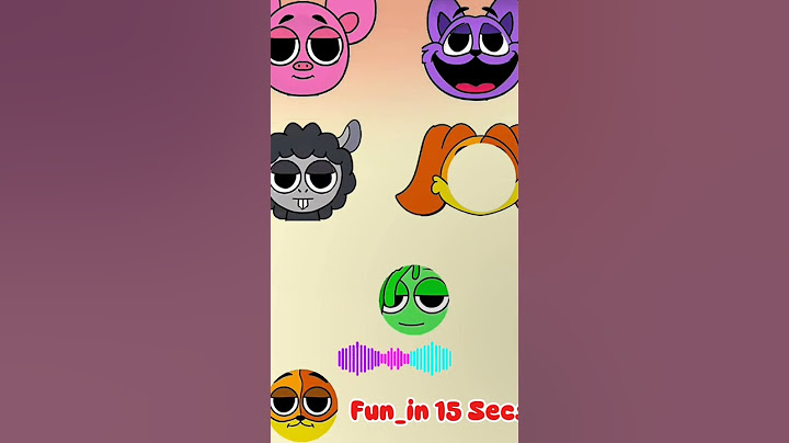 Test IQ Challenge! Heart of the Incredibox Spunki Face (Horror Version) #colours #testiq  #games