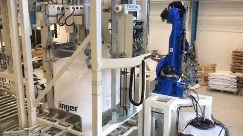 Four loop bigbag filling system