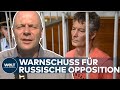 PUTINS KRIEG: So wird die russische Opposition eingeschüchtert | WELT Hintergrund