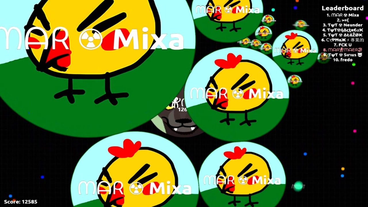 Agario Team Gameplay //Solo TrickSplit