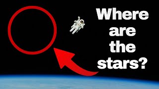 Why We Can't See Stars in Space