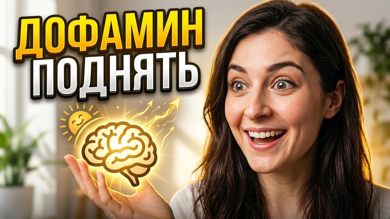 Вот Как Повысить Уровень Дофамина Без Таблеток - YouTube